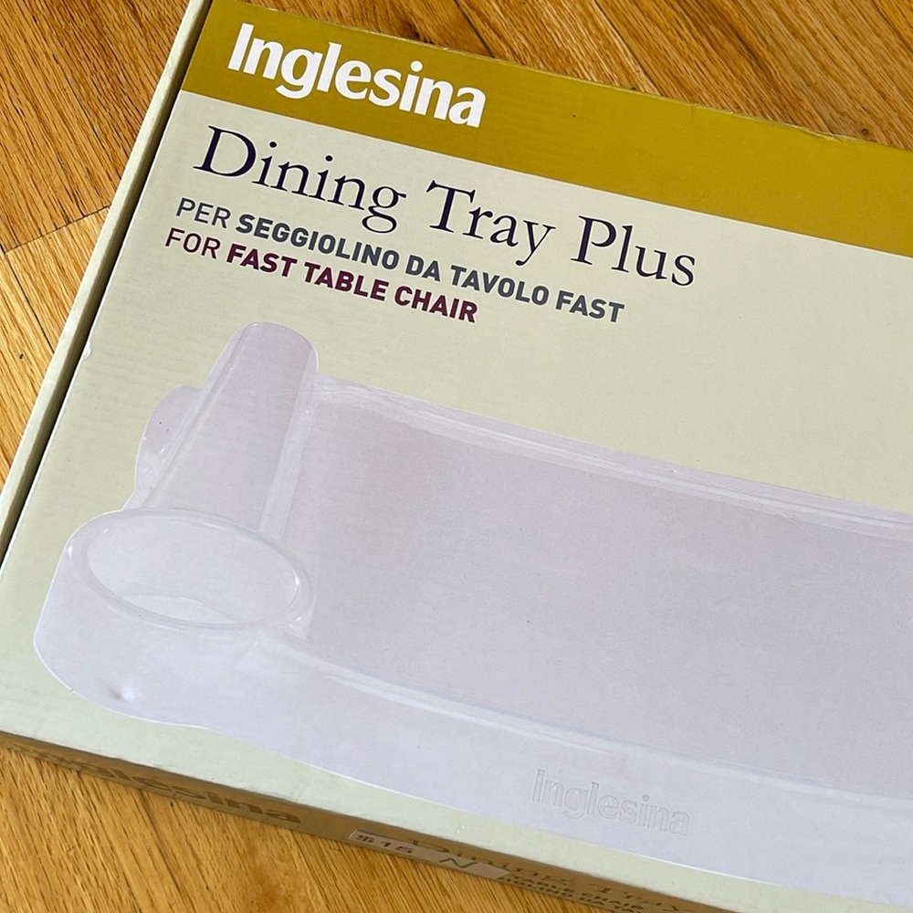 Inglesina Dining Tray Plus For Fast table chair New
